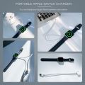 For iWatch Series 9 8 7 6 5 SE Magnetic Wireless Charger USB C For Apple Watch 4 3 2 1 Fast Charging Cable Accessories. 