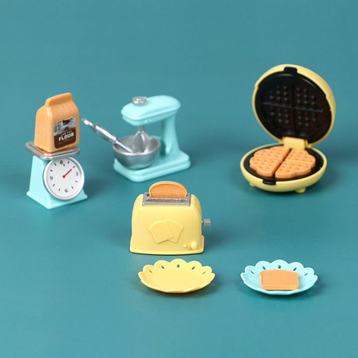 1/12%20Dollhouse%20Miniature%20Kitchen%20Set%20Bread%20machine%20Blender%20Electronic%20scales%20MJD%20-%20Image%204