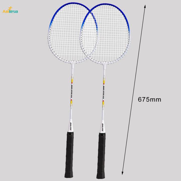 2Pcs%20Badminton%20Racket%20Lightweight%202%20Player%20Badminton%20Racquet%20for%20Adults%20Kids%20Without%20Bag%20Blue%20-%20Image%204