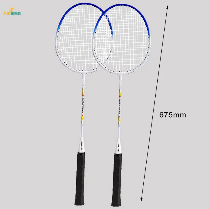 2Pcs%20Badminton%20Racket%20Lightweight%202%20Player%20Badminton%20Racquet%20for%20Adults%20Kids%20Without%20Bag%20Blue%20-%20Image%204