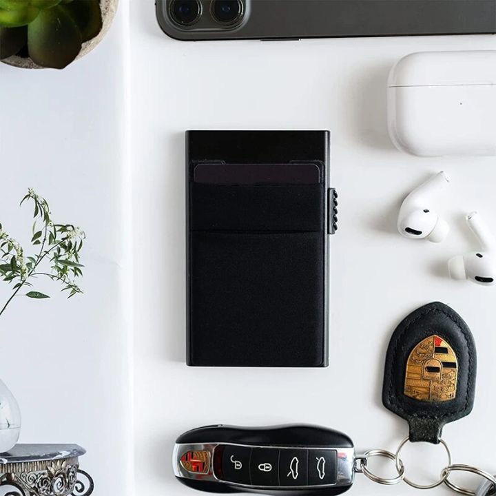 Card%20Case%20with%20Coin%20Pocket%20Credit%20Card%20Holder%20Slim%20Wallet%20for%205-7%20Cards%20Card%20Holder%20with%20RFID%20Wallet%20Mini%20Aluminum%20Smart%20Wallet%20-%20Image%206