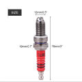 D8TC 3 electrode spark plug for CG 125 150 200cc CF250 motorcycle scooter ATV quads pack of. 