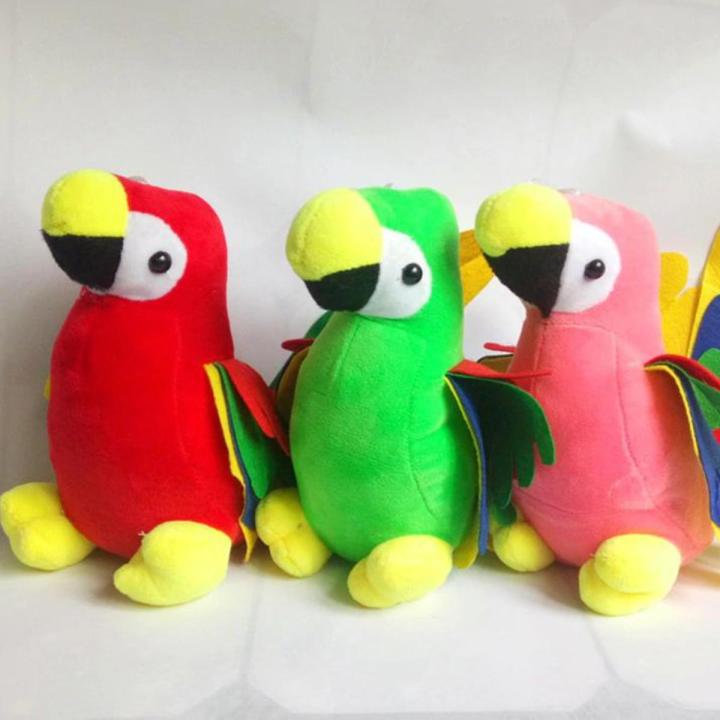 Parrot Plush Soft Toys Cartoon Animal Doll for Baby