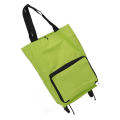 Foldable Shopping Cart, Large Capacity Wheeled Shopping Bag Multifunctional for Camping.