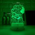Gon and Killua Figure 3d Night Light Anime Hunter X Hunter Nightlight for Kid Bedroom Decor Lighting Child Gift HxH Lamp Bedside.