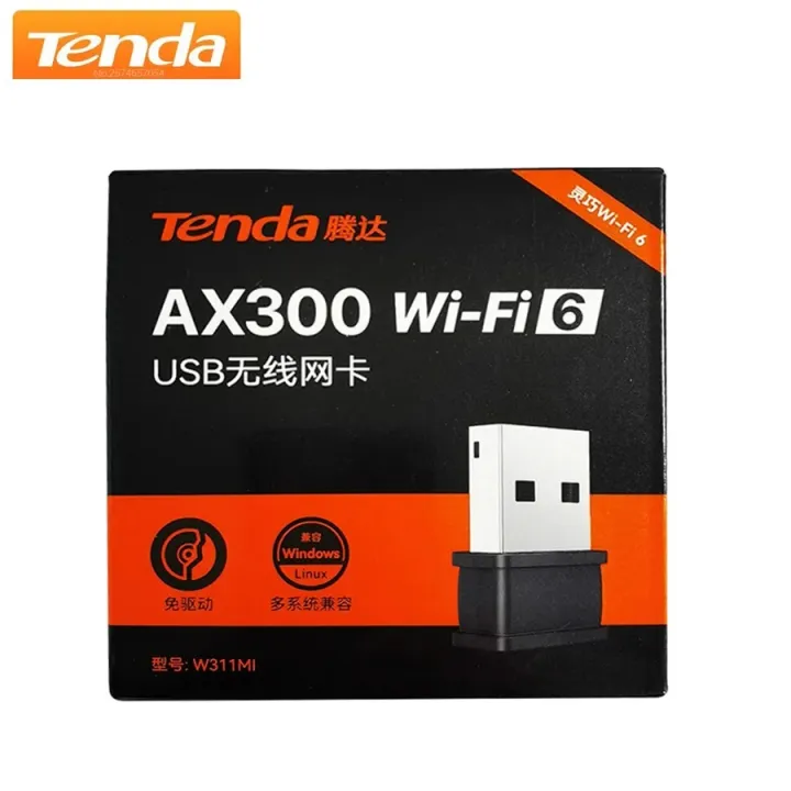 tenda%20AX300%20Wi-Fi%206%20Wireless%20Nano%20USB%20Adapter-W311MI%20-%20Image%203