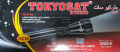 Tokyosat TS-9700 Hybrid Rechargeable LED Flash Light Torch Light with 8000mah Super power battery-Black- japan made.