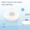 tuya ZigBee Water Leak Detector Flood Sensor Flood Overflow Alert Security Alarm System Tuya/Smart Life App Remote Control Support systems: Android and IOS.