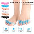 Silicone Gel Thumb Corrector Bunion Foot Toe Hallux Valgus Protector Separator Finger Straightener Adjuster Foot Care Tools. 