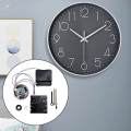 DIY Wall Clock Movement Mechanism Pendulum Clock Movement Replacement with Music Chime Box with Hands for Club Bar Office Wooden Wall Clocks.