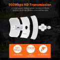 25KM Long Range Wifi CPE 900Mbp 5.8Ghz Wireless Bridge 1000mW High Power Access Point Router 26dBi Gain Wifi Antenna AP.