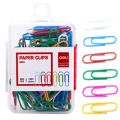 Deli E0024 Color Paper Clip 100 pcs (Assorted). 