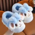 Baby Toddler Winter Slippers Children Cute Cartoon Rabbit Home Slipper Kids Indoor Warm Plush Slides Child Floor Shoes for Girls. 