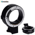 Commlite cm-EF-EOS R Lens Adapter, Electronic Auto-Focus EF to R Mount Adapter for Canon EF/EF-S Lenses to EOS R, EOS RP. 