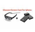 TCL nxtwear G smart glasses portable wearable dual HD micro OLED display 1080p cinema cell phone virtual reality VR heads.