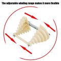 Motor winding-1 x coil winding mold
1 x Metal fixed base-Beige.