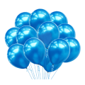 Latex Metallic Balloons – Pack of 25 for Anniversary, Birthday, Baby Shower, Valentine's Day Party, Home, Restaurants, and Showroom Decoration.