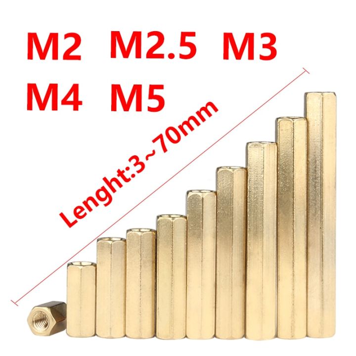 M2%20M2.5%20M3%20M4%20M5%20Double%20Pass%20Hex%20Brass%20Male%20Female%20Standoff%20Board%20lar%20Hexagon%20Thread%20PCB%20Motherboard%20Spacer%20Nut%20Hollow%20Column-10mm%20(30pcs)%20-%20Image%206