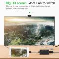 RD Type C & Micro USB Male to HDMI Female Adapter Cable for Cellphone Tablet TV. 
