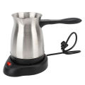 110V Electric Turkey Coffee Pot Electric Turkish Coffee Maker 600ml Stainless Steel Electric Turkish Coffee Machine US Plug.