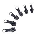 DIY Sewing Tool 6Pcs Replaceable Zipper Repair Kit Zipper Puller Head Portable For Bag Clothes.