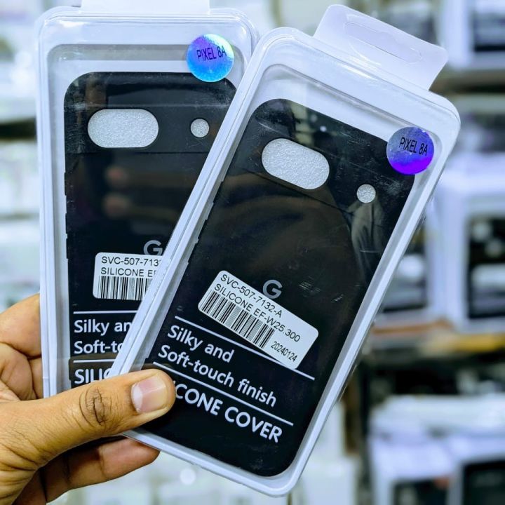 For Google Pixel 8A Back Case Premium Silicone Soft Touch Finished