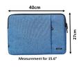 Okade Waterproof Laptop Bag for 15.6 inch (Color Black /Gray /Blue). 