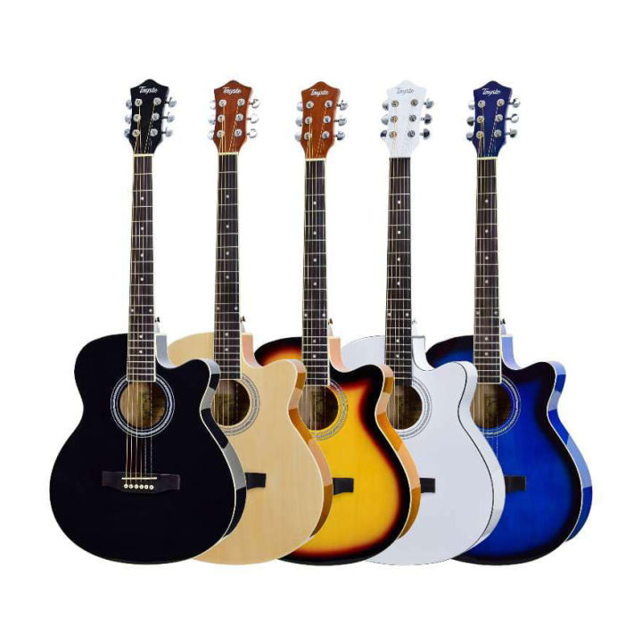 Tayste%20T-401%20Acoustic%20Guitar%20With%20bag%20and%20picks%20-%20Image%202