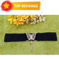 Ladies belt/love belts/Butterfly Adjusted Belt for Women - Black. 