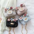 Bear Leader Children's Bag New Cute Girl Flowers Small Bag.