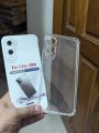 iTel City 200 Premium Silicone Case Crystal Clear Soft TPU Ultra-Thin Transparent Flexible Protective Mobile Phone Back Cover.