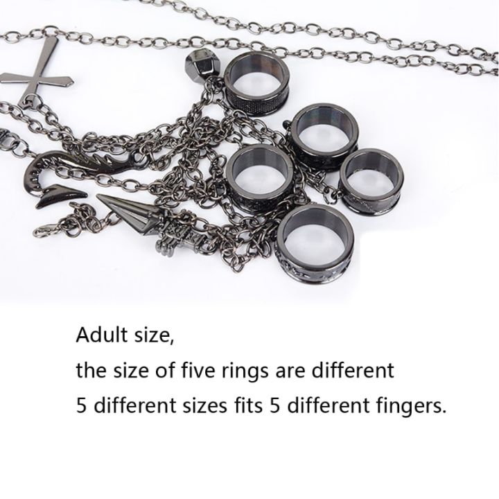 Adult%20Kids%20Kurapika%20Chains%20Bracelet%20Hunter%20Cosplay%20Cool%20Five%20Finger%20Rings%20Rapers%20Full-five%20Fingers%20Rings%20Fashion%20Jewelry%20-%20Image%207