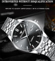 Ststaunch FNGEEN Men's Watch Business Trend Waterproof All Steel Wrist Watch  Fashion Calendar Luminous Watch Ultra Thin Student Men's Quartz Watch Men's Casual Business Watch. 