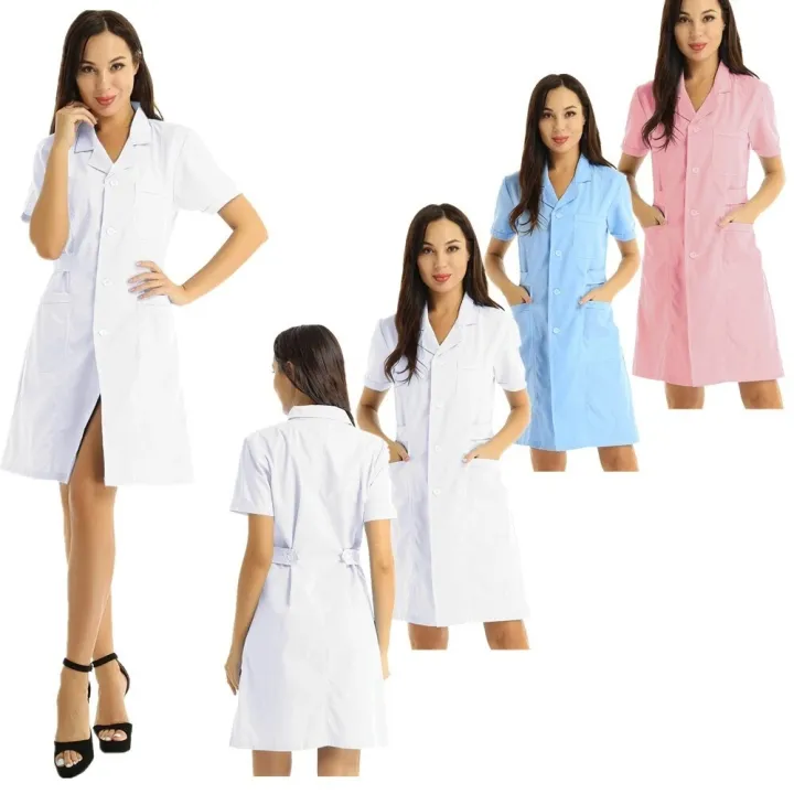 Durable%20Micro%20Twill%20Medical%20Uniform%20%E2%80%93%20Multi-Pocket%20Professional%20Lab%20Apron%20-%20Image%203