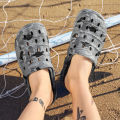 Sandals for Men Women Sandals Men Slippers Slippers for Women Hole Shoes Beach Shoes Two Wear Men Sandals Plus Size 36-45.