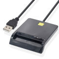 USB Smart Smart Card Reader for ID Card, ID CAC, DNI ATM, IC SIM, Bank Filing. 