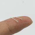 925 sterling silver 1.5mm Nose Stud Tiny nose pin piercing nariz jewelry 20pcs/pack.