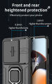 【FUPANG】For OnePlus 11R 5G Case with Cover in 360° Rotate Ring Stand Kickstand Full-Body Rugged Shockproof Protective Phone Cover.