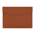 Quality PU Leather Document Bag Multipurpose Use A4 Size-Compatible Femme Design PU Leather Pouch Portable Pouch Document. 