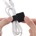 3M self adhesive processor computer data charging cable storage bundling fixing strap Velcro cable tie. 