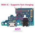 For Samsung A10 A20 A30 A40 A50 A70 A01 A11 A31 A51 A21S A03 A03S USB Charger Port Jack Dock Connector Charging Board Flex Cable. 