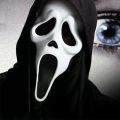 Scary Ghost Face Mask for Adult Halloween Scream Mask Horror Latex Mask Horrible Skull Face Mask for Costume Cosplay Party.