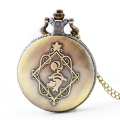 Alice in Wonderland Theme Bronze Retro Quartz Pocket Watch Collectible Vintage Fob Watches Kids Charm Xmas Brithday Gift. 