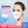 COD/Fast Delivery 10 PCS FFP2 Masks 3D KN95 Certified Reusable 4-layer Face Mask FFP2 Protective Face Mask. 