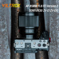 VILTROX 85mm F1.8 Version 2 for Fuji X Nikon Z Sony FE Mount Camera Lens Full Frame Auto Focus Portrait Lens Large Aperture.
