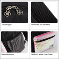 Holographic Fashion LoveHeart Backpack Glitter Waterproof Daypack College School Bag Travel Gift For Girls Wonmen 16''-Grey.
