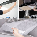 6/12Pcs Disposable Oil-Absorbing Paper Kitchen Range Hood Attract Oiled Paper Filter Screen Film Cooking Bake Tool. 