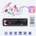 12V Car Bluetooth MP3 Player FM Radio Stereo Handsfree Call Stereo Player LED Backlight Display USB Charging CD Player Durable.