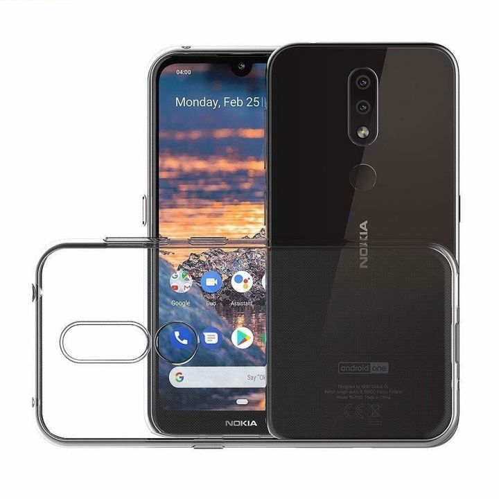 Nokia 2.4 Exclusive Soft Silicone Transparent TPU Back Cover