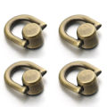 4Pcs D Ring Zinc alloy Bag Zipper Transform Buckles Accessories DIY Handbag Repair Kit Replace Chain Buckle Adjust Part Hardware.